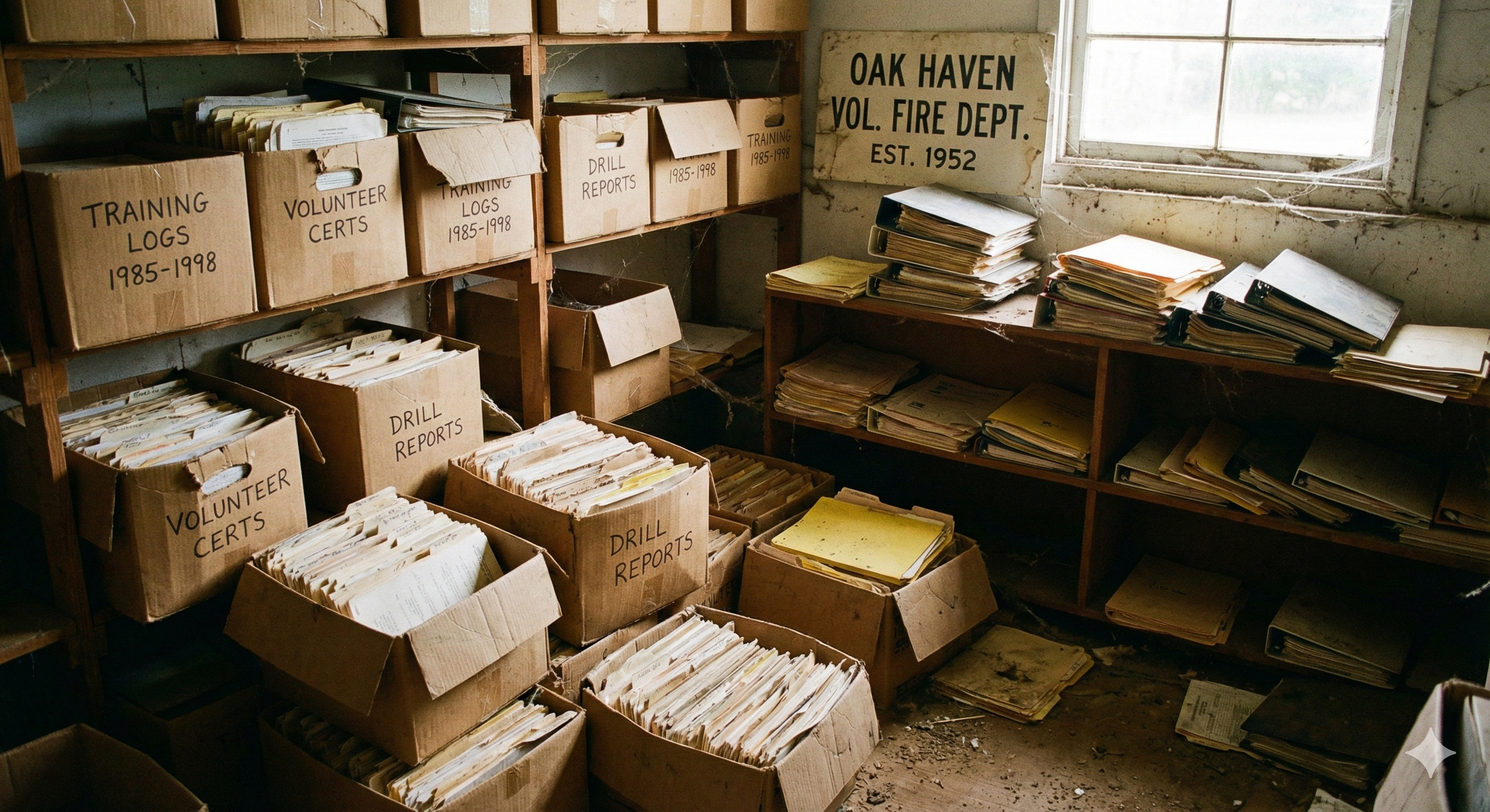 Replace old dusty files with modern organized records.