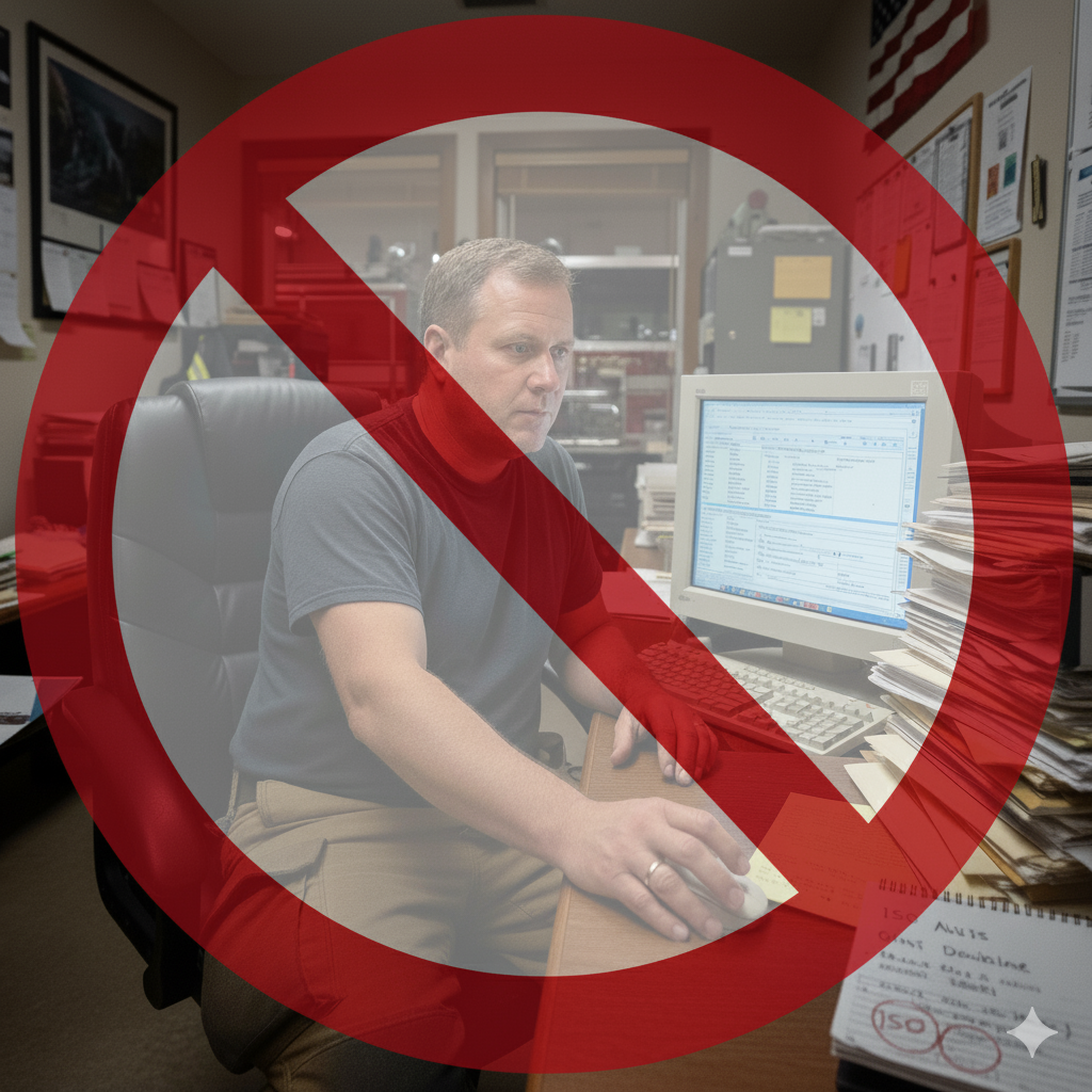 Firefighter struggling with complex NERIS software, not Responserack.